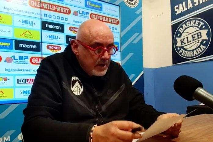 Apu Udine, Boniciolli: "L'esordio è sempre rischioso ma siamo stati bravi"