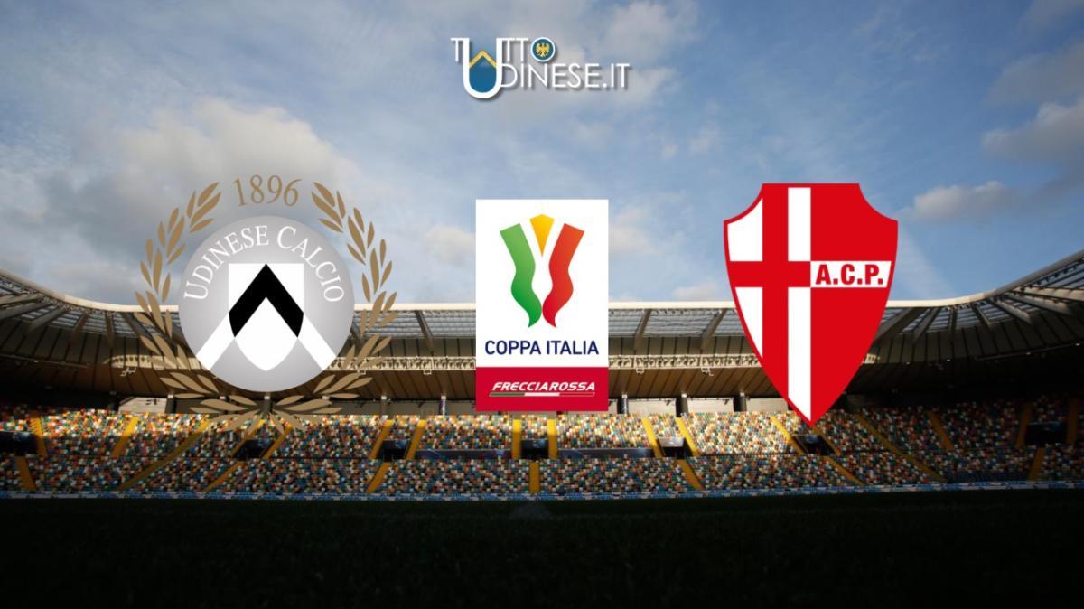 DIRETTA Coppa Italia Udinese-Padova: calcio d'inizio alle 18.30