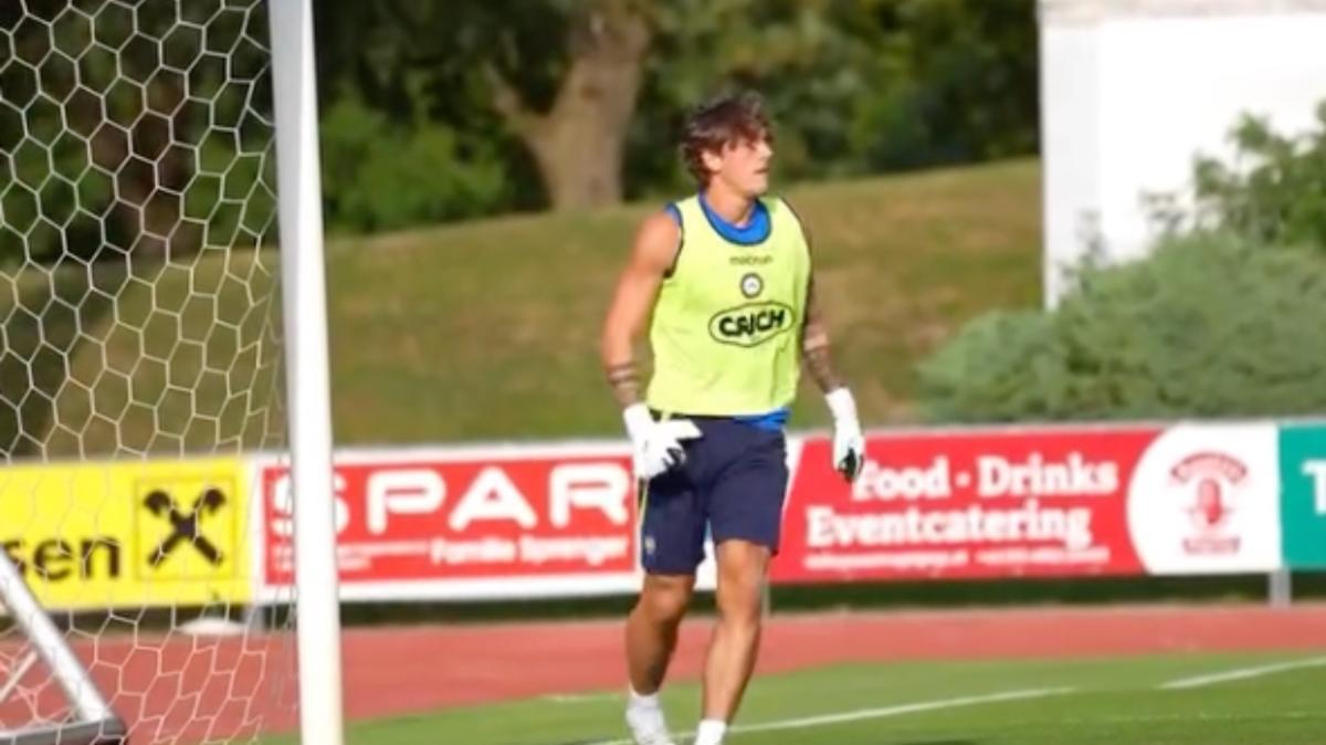 Udinese, Zaniolo versione... portiere: il VIDEO dal ritiro in Austria