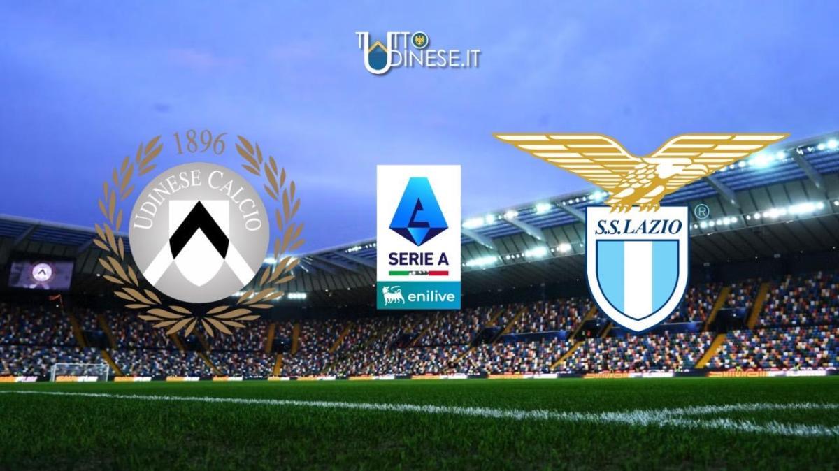 DIRETTA Serie A Udinese-Lazio: calcio d'inizio alle 20:45