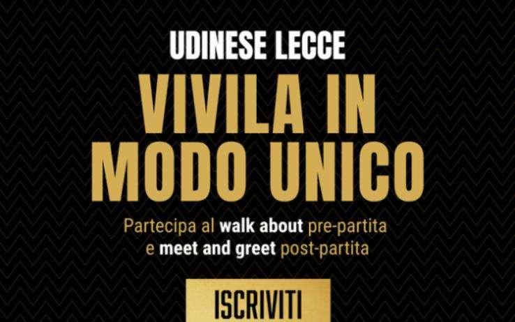 Udinese-Lecce, i tifosi potranno scendere in campo nel pre partita: le informazioni