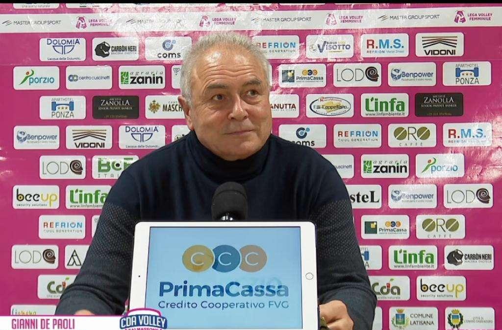 Cda Talmassons, il Ds De Paoli: "Siamo in linea con i nostri obiettivi"