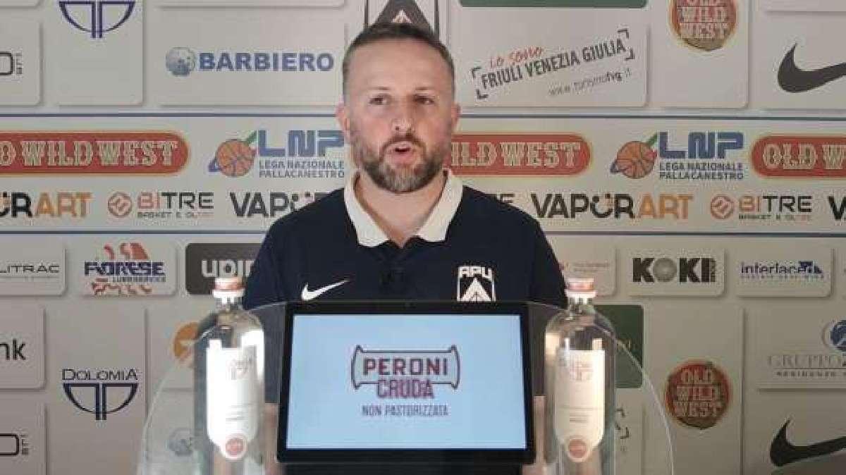 Apu Udine, Grazzini: "Non mi stupirei se andiamo a gara 5 contro Forlì"