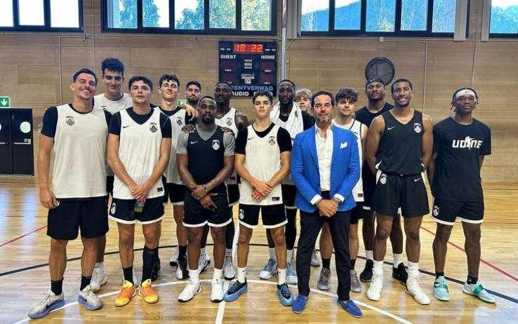 Apu Udine, Pedone: "Molto impressionato dall'intensità e velocità dell'allenamento"