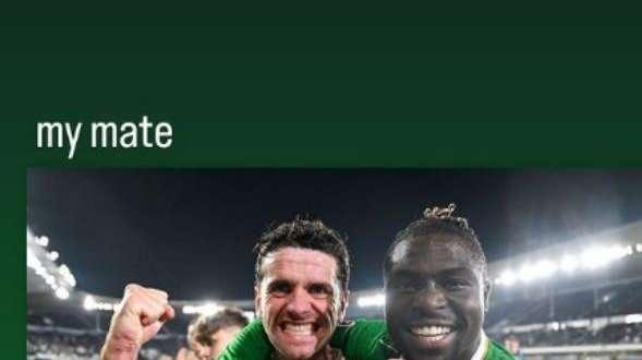 L'ex bianconero Ebosele celebra sui social la vittoria dell'Irlanda 