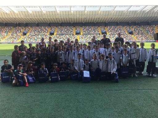Udinese-Bologna, i bambini esempio del tifo sano