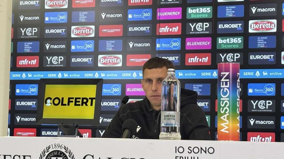 Udinese, Piotrowski in conferenza stampa: "Avremmo dovuto almeno pareggiare"