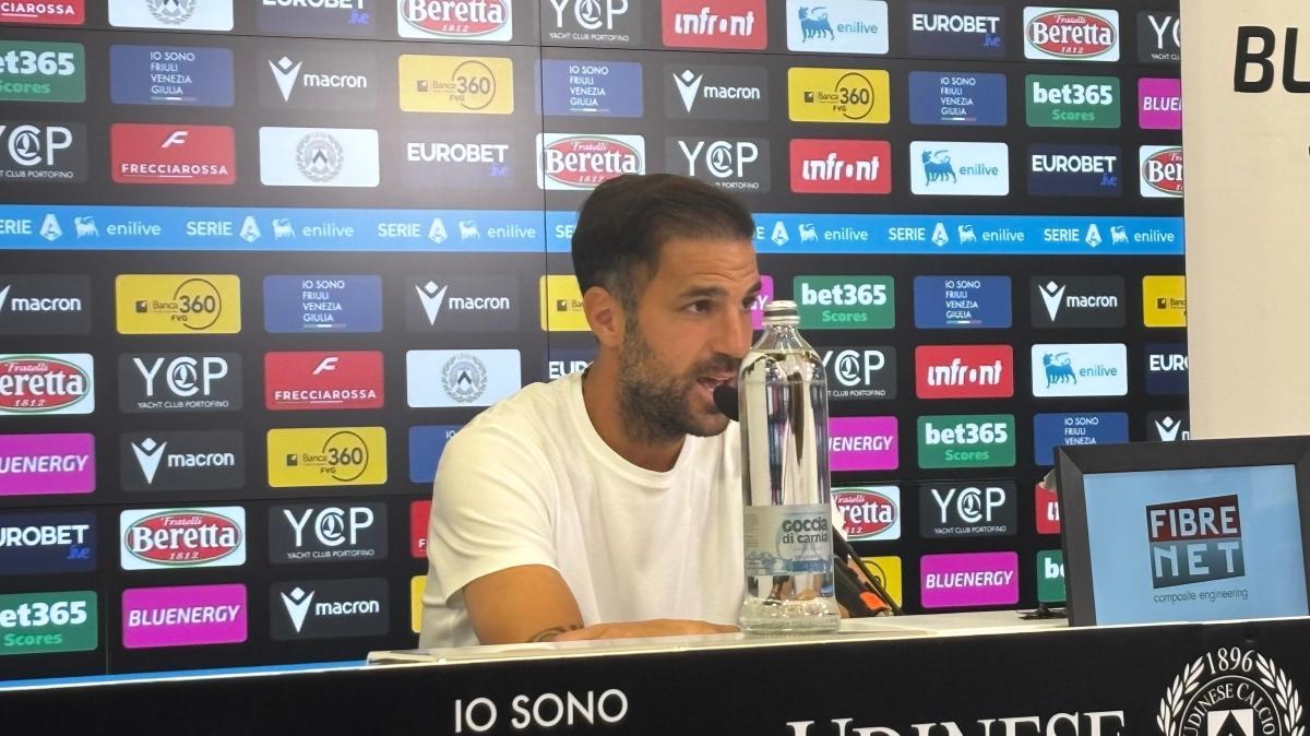 Como, Fabregas in conferenza: "Campo difficile, pochi vinceranno a Udine"