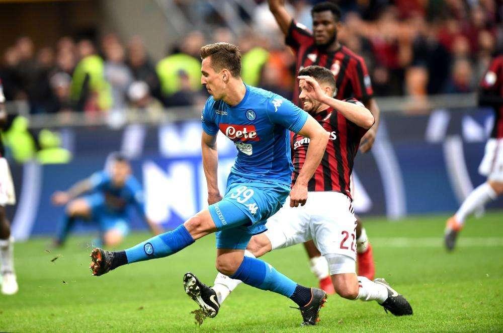 QUI NAPOLI- Contro l'Udinese Milik titolare. Dietro Koulibaly verrà sostituito da uno tra Tonelli e Chiriches 