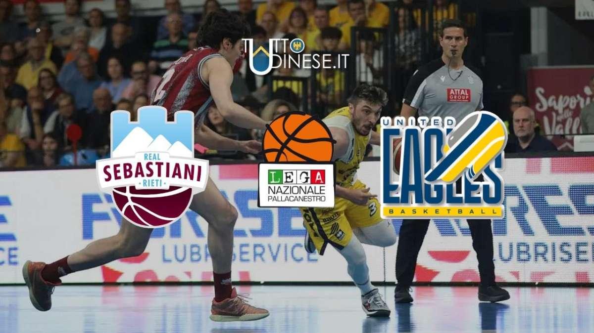 DIRETTA Playoff Gara-3 Sebastiani Rieti-UEB Cividale 73-82: RISULTATO FINALE
