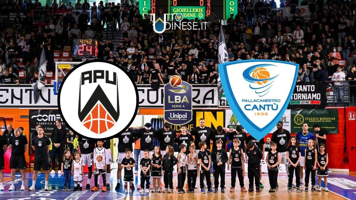 DIRETTA APU Udine-Cantù 95-83: RISULTATO FINALE