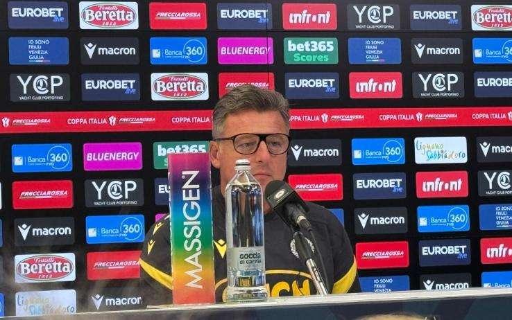 Udinese, Runjaic in conferenza: "Sappiamo di essere i favoriti. Il mercato è ancora aperto, arriverà qualcuno"
