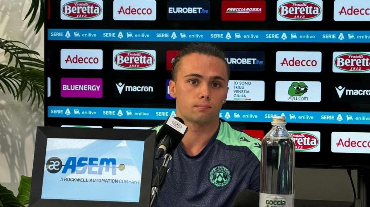 Esteves: "Joao Ferreira mi ha parlato benissimo dell'Udinese, sono qui per lavorare"