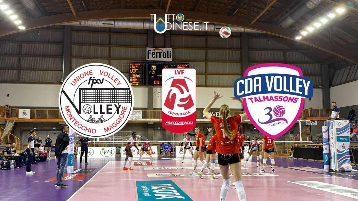 RELIVE Coppa Italia Unione Montecchio-Cda Talmassons 0-3: le Pink Panthers volano in semifinale!