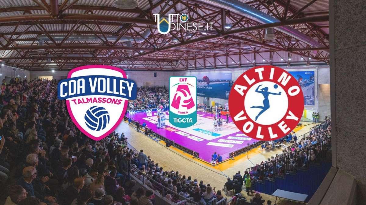 Serie A2 CDA Talmassons FVG-Tenaglia Abruzzo Altino 3-0: RISULTATO FINALE