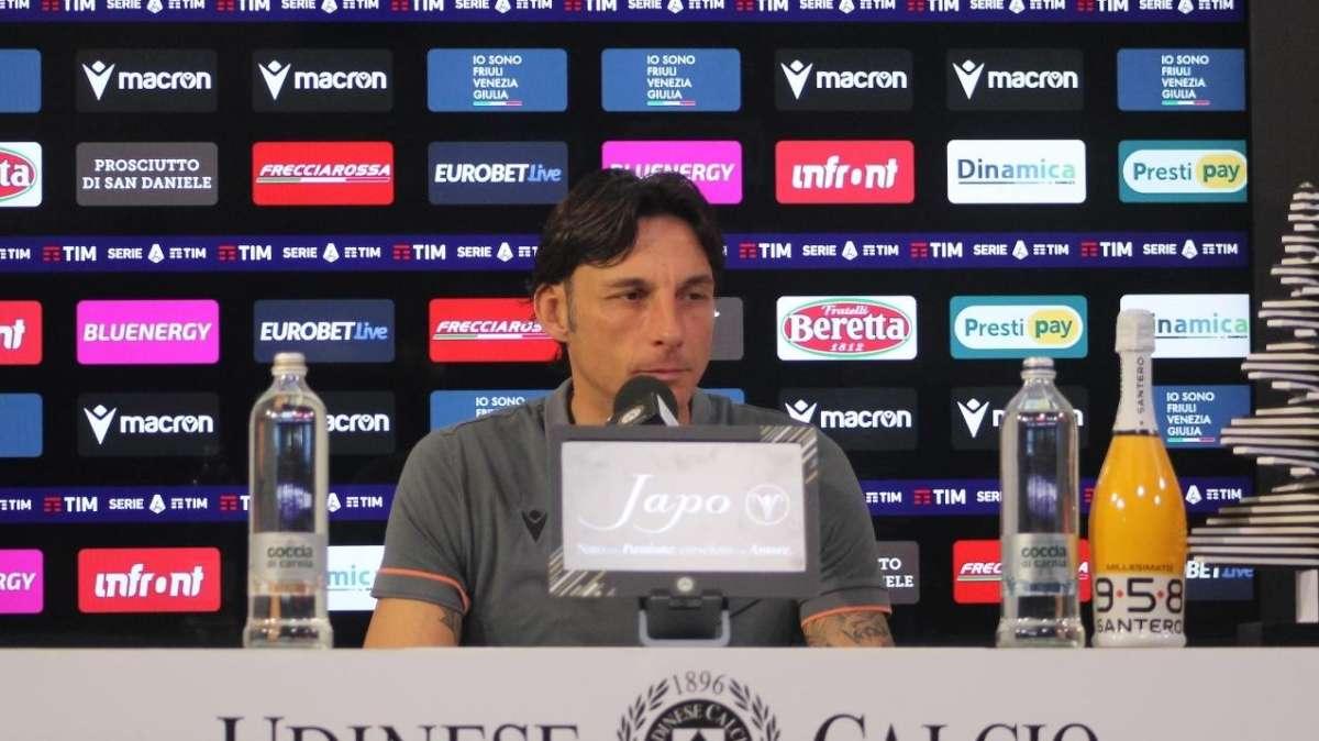 Udinese, Cioffi: "La pressione l'abbiamo da ottobre, domani conta solo vincere"