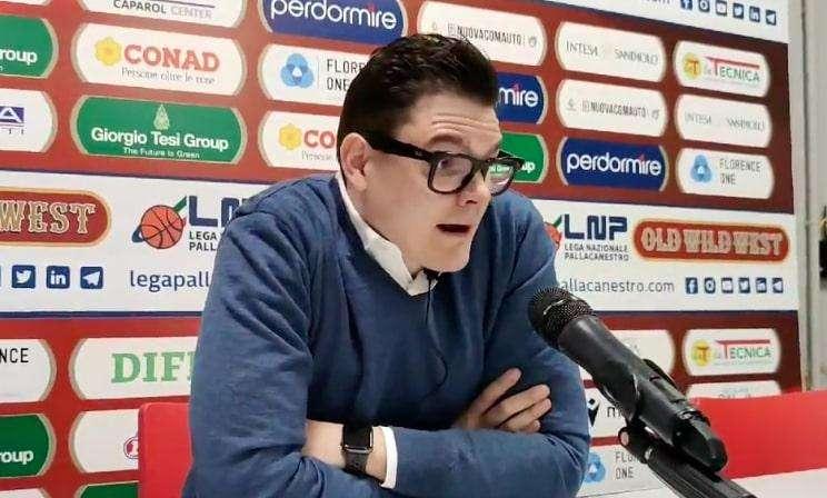 Apu Udine, coach Finetti: "Per battere Pistoia sarebbe servito un altro approccio. Ripartiamo dal secondo tempo"