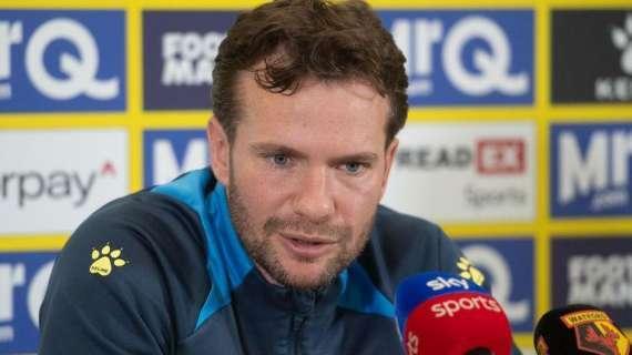 Watford, Cleverley: "Sto cercando di creare una mentalità vincente"