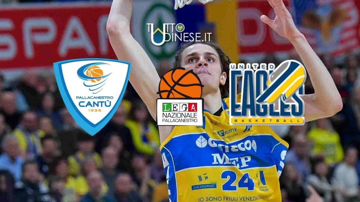 DIRETTA Serie A2, Cantù-UEB Cividale 78-77: RISULTATO FINALE