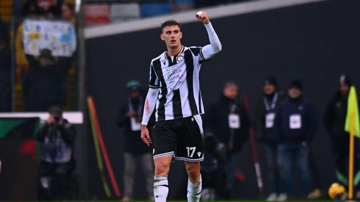 Udinese, Runjaic sulle condizioni di Lucca: "È pronto e sta bene, vedremo per quanto giocherà"