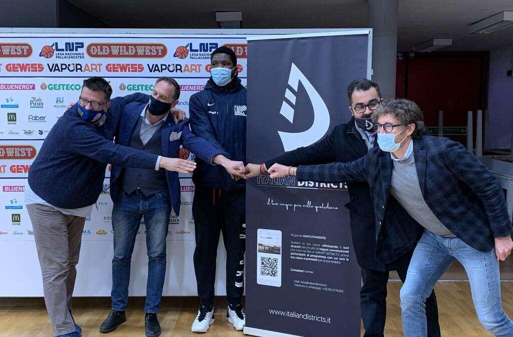 Italian Districts e UEB Gesteco Cividale unite in un progetto vincente