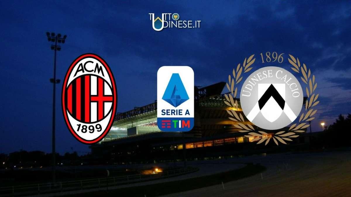 RELIVE Serie A Milan-Udinese 0-1: PRIMA VITTORIA DEI BIANCONERI