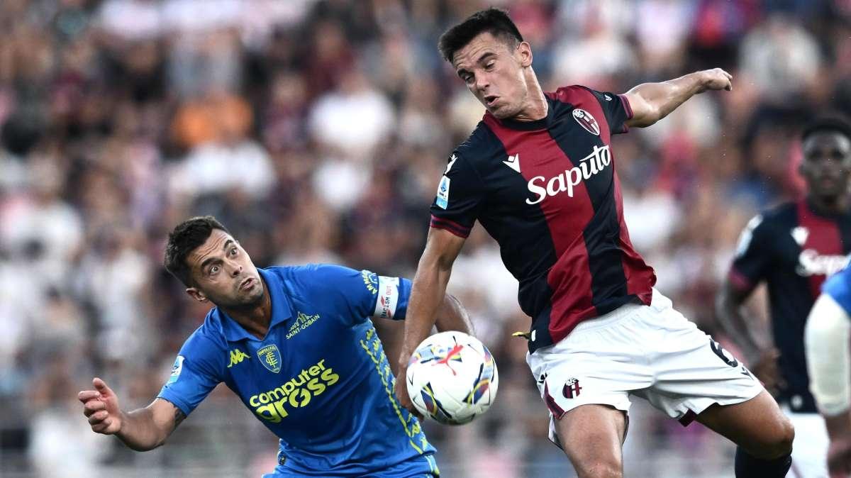 Serie A, il Bologna non sa più vincere: è 1-1 con l'Empoli
