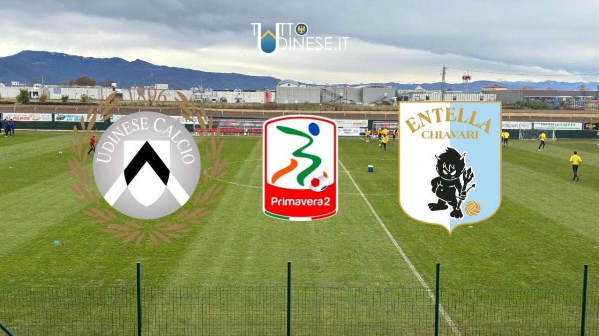 DIRETTA Primavera 2 Udinese-Virtus Entella 1-3: RISULTATO FINALE