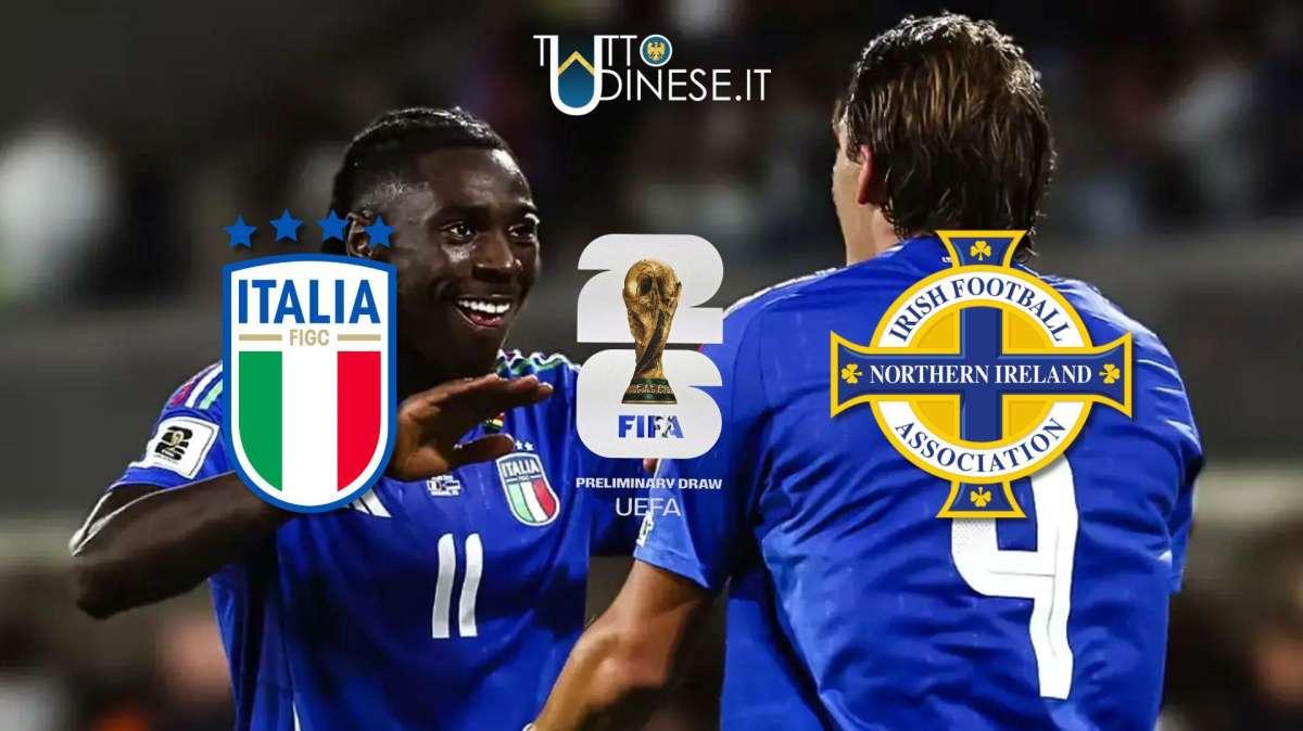 DIRETTA Spareggi Mondiali 2026 Italia-Irlanda del Nord 2-0: Azzurri in finale playoff!
