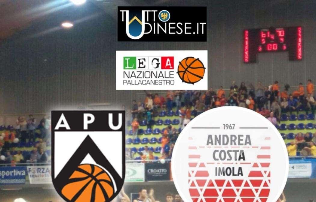 RELIVE A2 Apu Gsa Udine-Imola 62-74: gli emiliani espugnano Cividale!