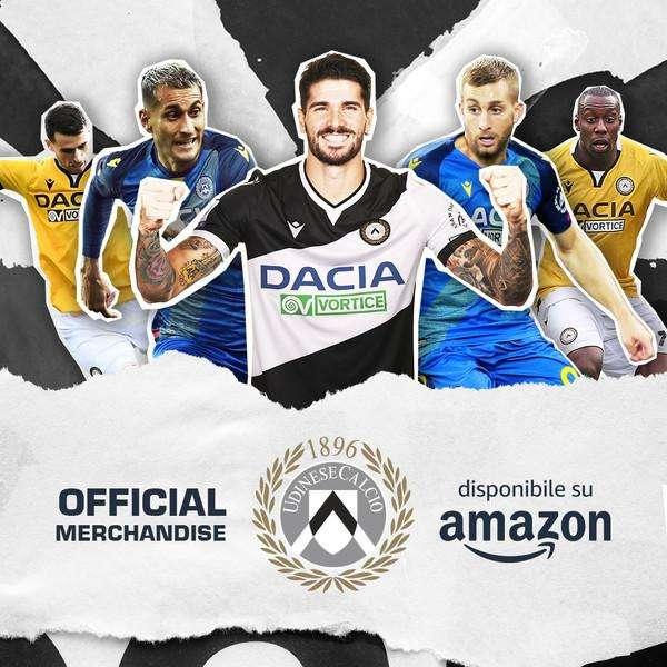 L'Udinese sbarca su Amazon