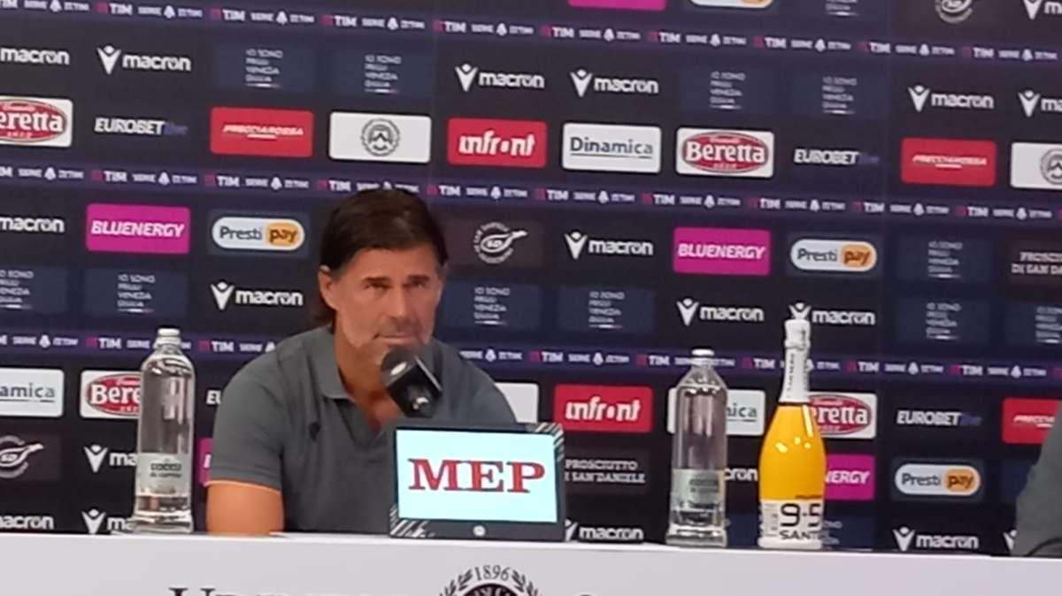 Udinese, Sottil: "Voglio una squadra più spregiudicata, Payero giocatore importante"