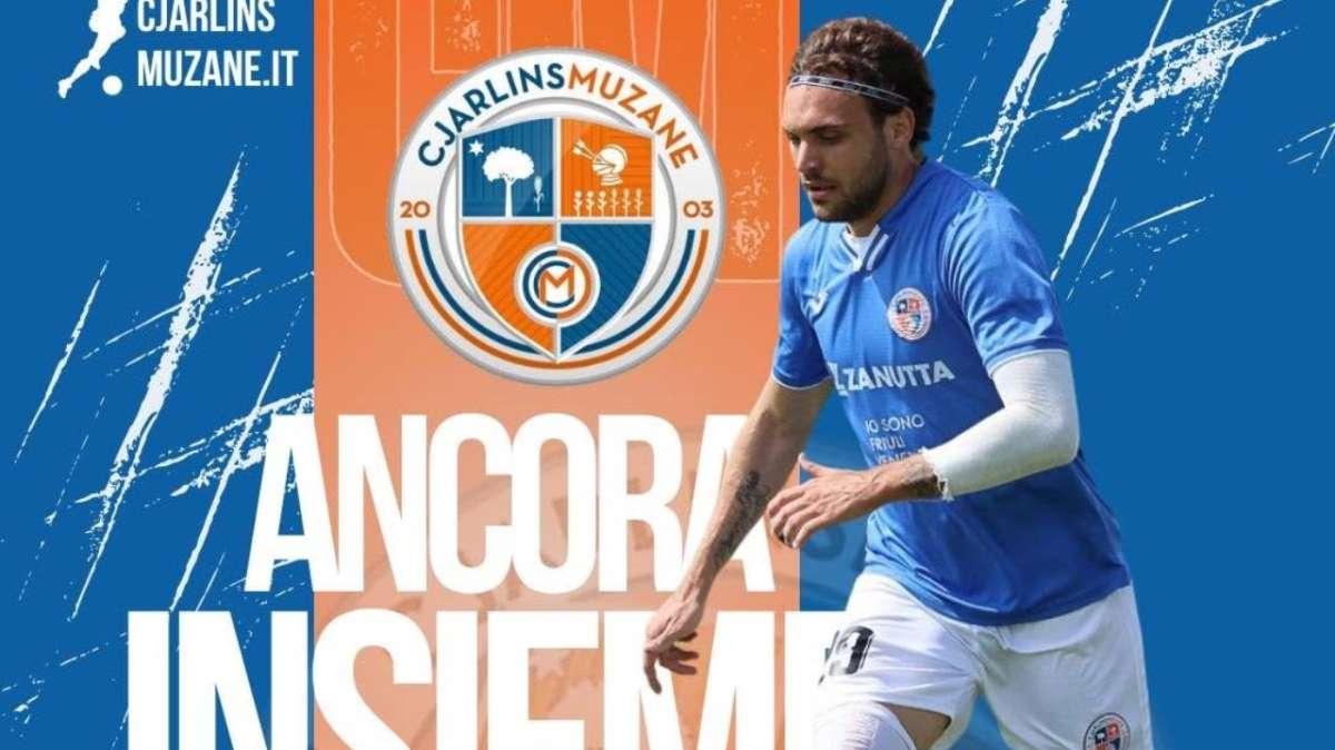 UFFICIALE - Il Cjarlins Muzane conferma Mattia Seno per la prossima stagione
