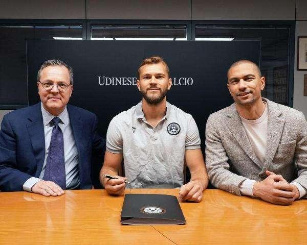 Karlstrom: "Onorato di essere il capitano dell'Udinese, appezzo i valori del club e dei tifosi"