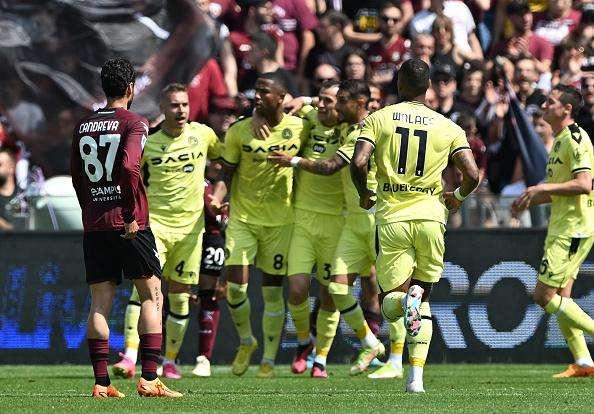 Salernitana-Udinese, Zeegelaar croce e delizia: gol ed espulsione. Salterà la Juventus