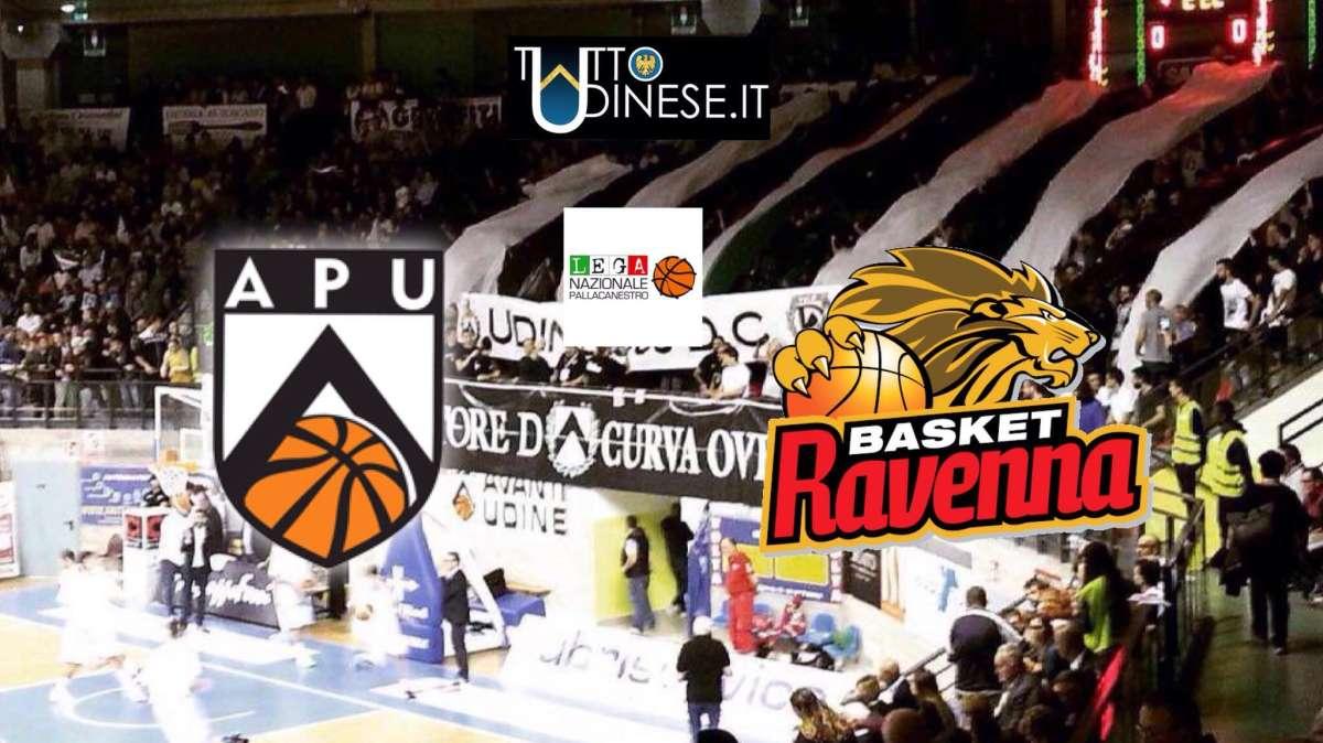 RELIVE A2 Apu Gsa Udine-Orasì Ravenna 80-79: RISULTATO FINALE!