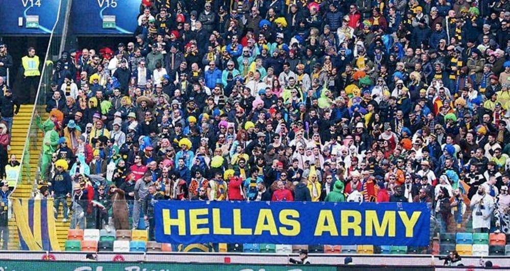 Tafferugli tra tifosi. Supporter veronese rimane ferito