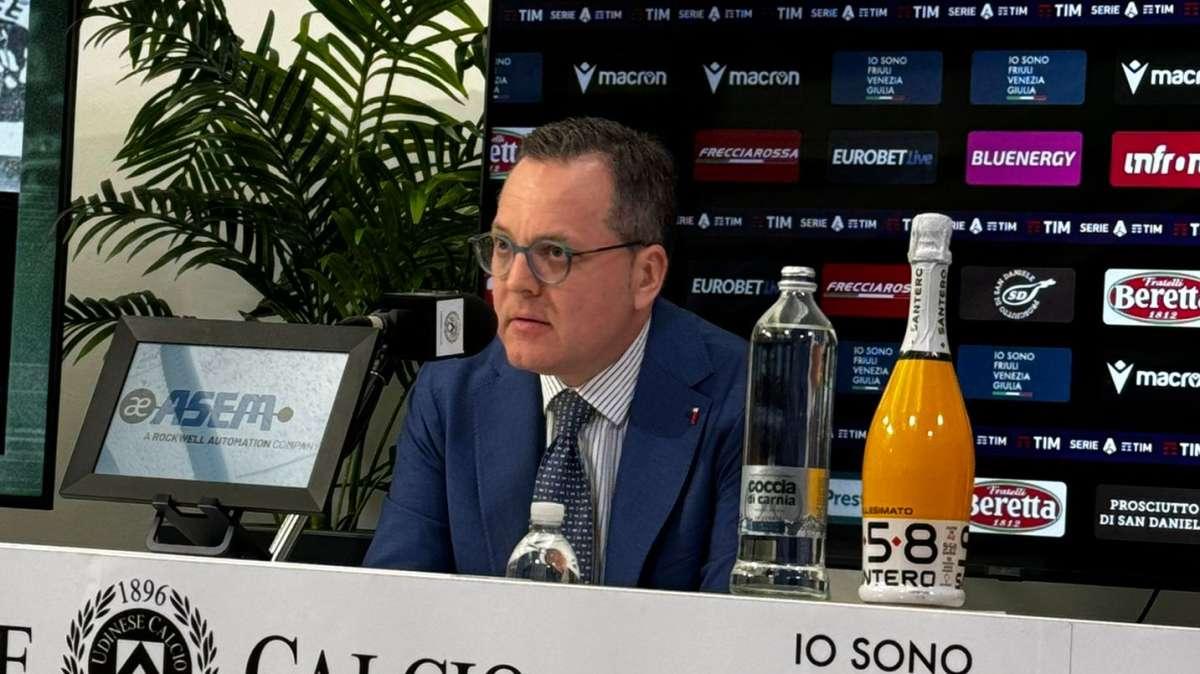 Collavino: "Struttura completamente rinnovata. Strategia di gruppo tra Udinese e Watford"