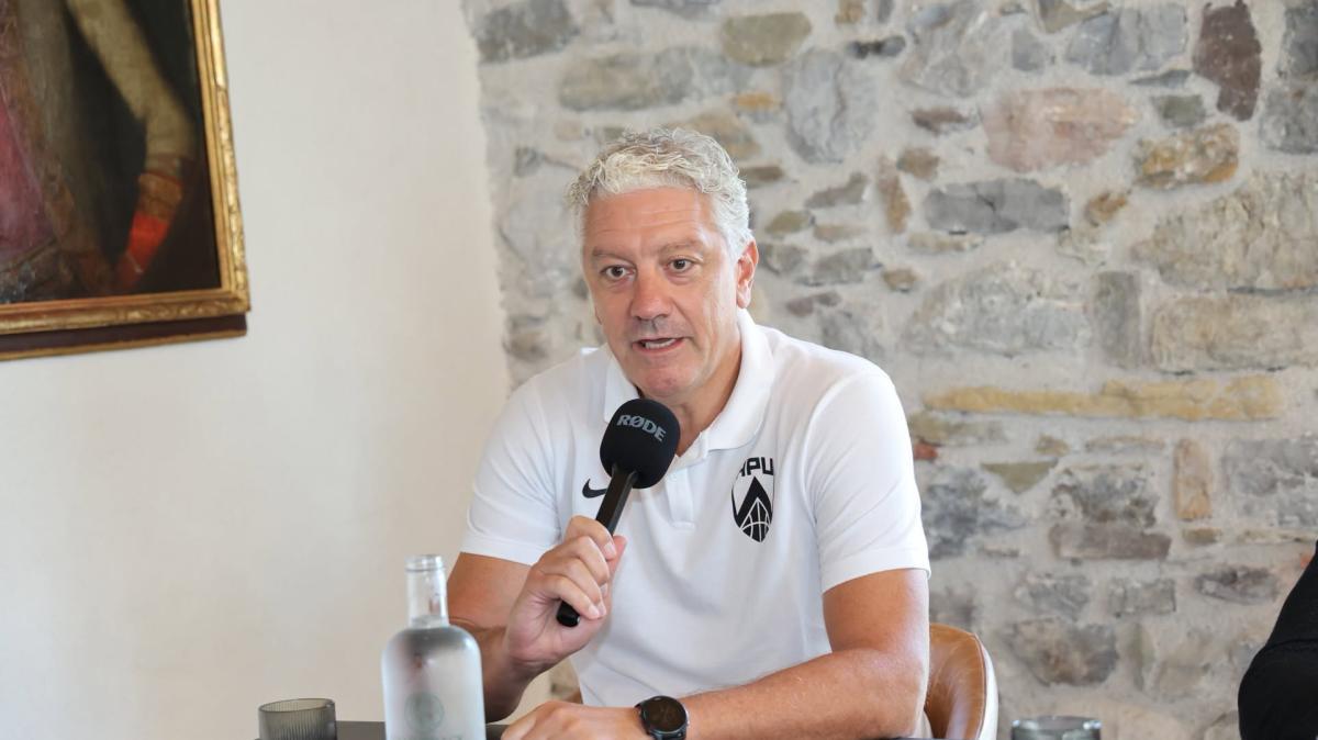 Apu Udine, Conti: "La squadra sta lavorando molto bene"