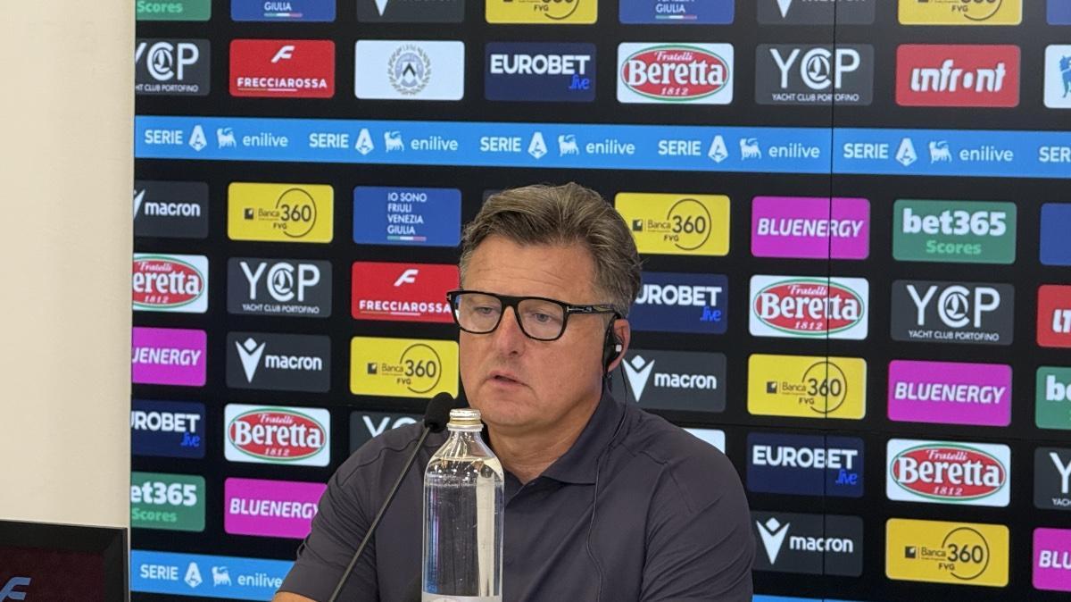 Udinese, Runjaic in conferenza: "I ragazzi sono delusi, è un buon segnale"