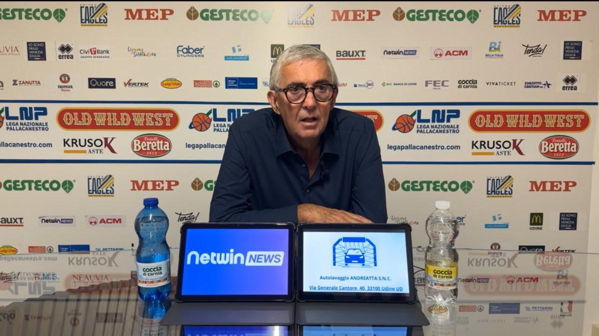 UEB Cividale-Avellino 62-77, Pillastrini: "La Supercoppa ci ha illuso: manca solidità"
