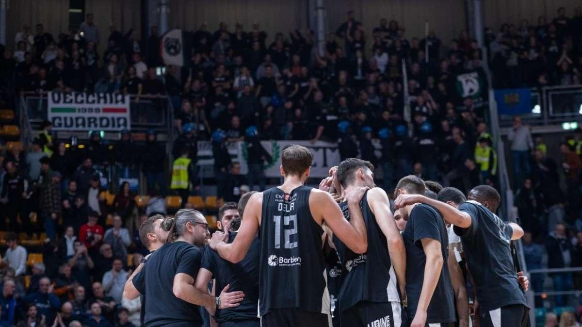 APU Udine, confermate le restrizioni per i tifosi anche per Gara 2
