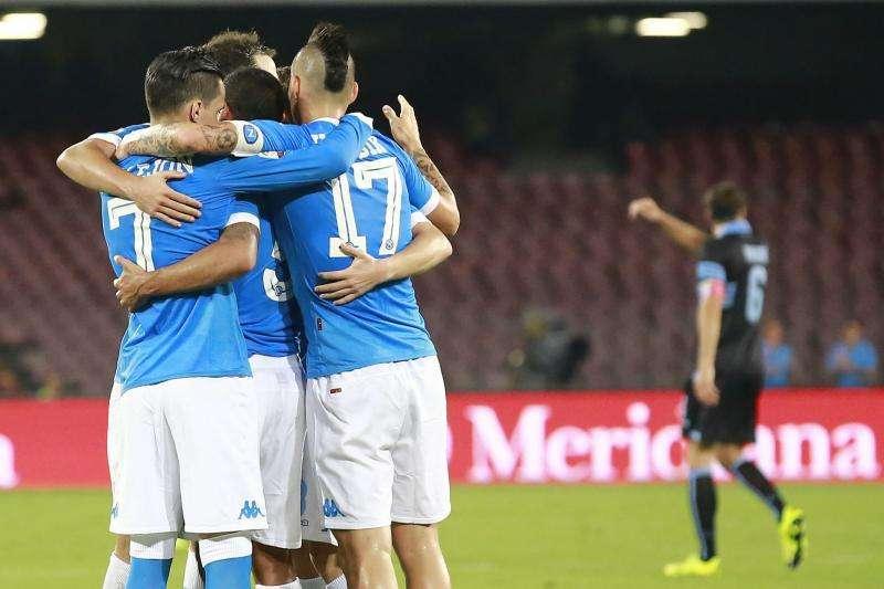 Delirio Napoli, Lazio cancellata