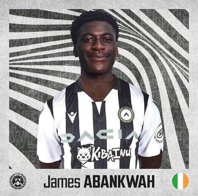 Udinese Primavera, James Abankwah convocato dall'Irlanda U19 per tre amichevoli