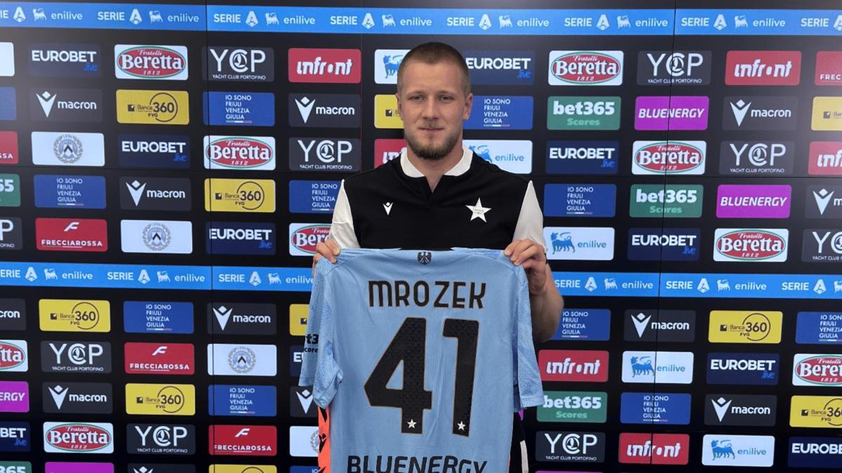 Mrozek si presenta: "Runjaic e Malecki mi hanno chiamato per venire all'Udinese"