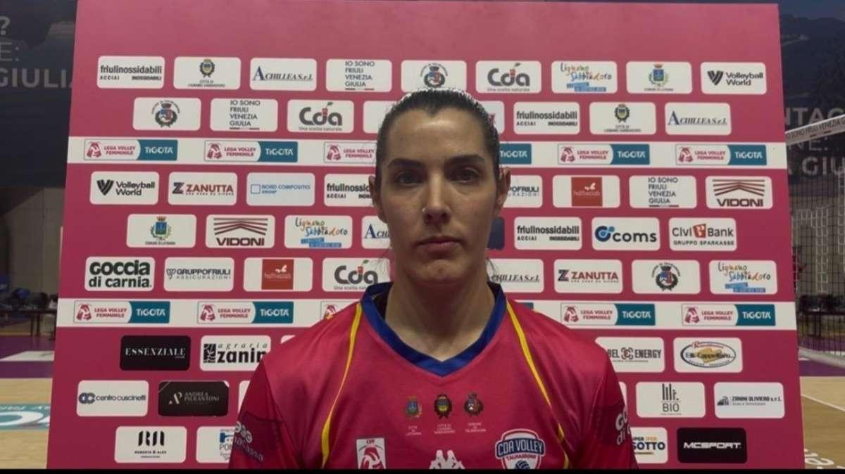 CDA Talmassons FVG, Rossetto: “Brescia è stata brava a metterci sotto pressione, ma il cammino è ancora molto lungo”