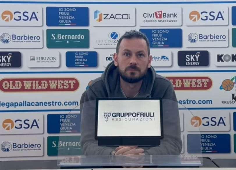 Apu Udine, Gerosa: "Tante le insidie contro Livorno, essenziale sarà il supporto del nostro pubblico"