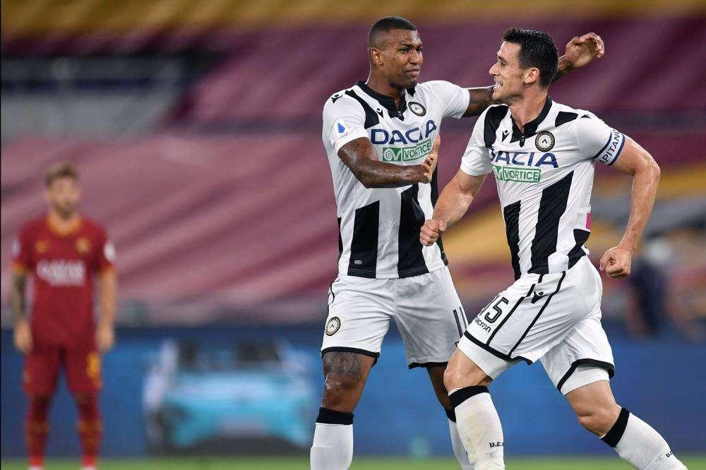 Roma-Udinese 0-1, LE IMPRESSIONI A FINE PRIMO TEMPO: in ripartenza i bianconeri fanno malissimo