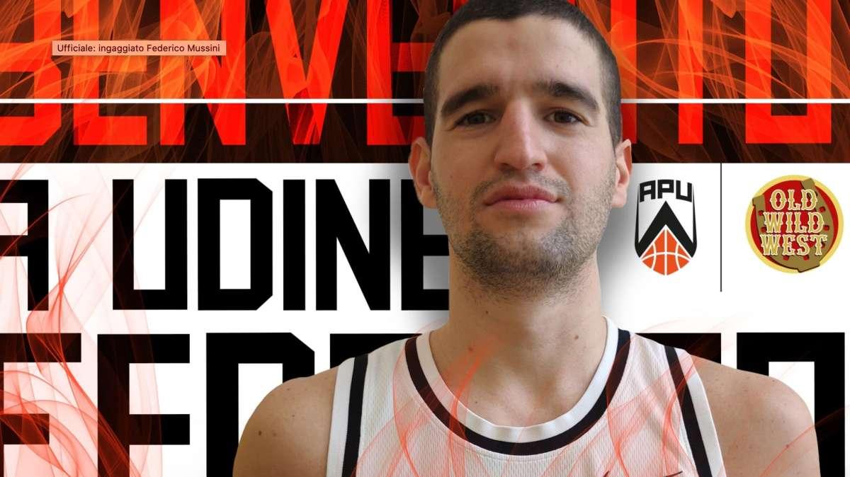 Apu Udine, ufficiale l'arrivo di Mussini
