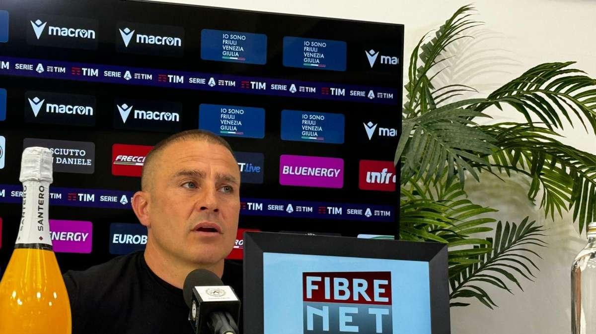 Cannavaro in conferenza stampa: "Ci si salva tutti assieme. Fino alla fine ho bisogno di tutti"